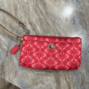 Coach vintage Wristlet Bag